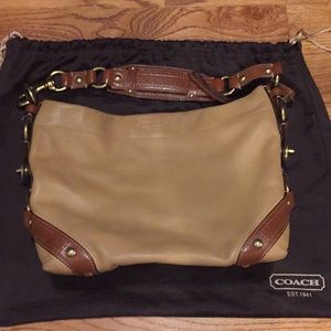 Coach Tan Handbag